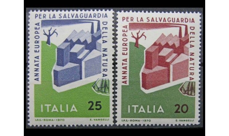 Италия 1970 г. "Европейский год охраны природы"