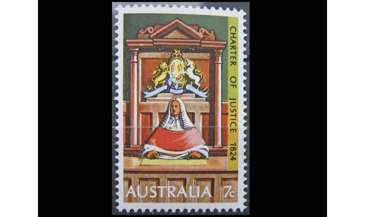 Австралия 1974 г. "150-летие Хартии Нового Южного Уэльса"