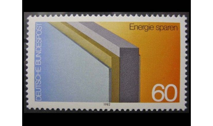 ФРГ 1982 г. "Энергосбережение"