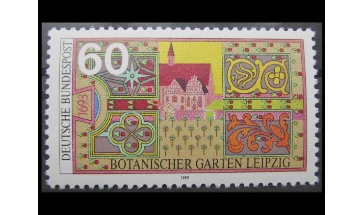ФРГ 1992 г. "Лейпцигский ботанический сад"