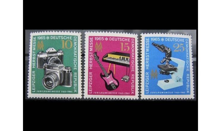 ГДР 1965 г. "Лейпцигская осенняя ярмарка"