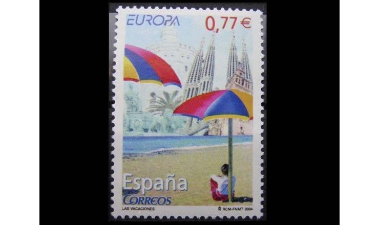 Испания 2004 г. "Европа: Отдых"
