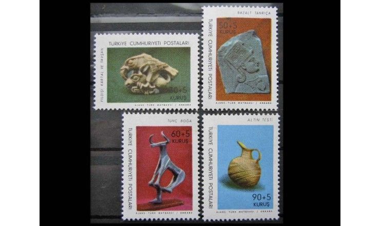 Турция 1966 г. "Культурные ценности археологического музея"