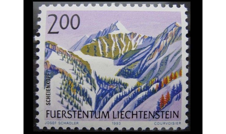 Лихтенштейн 1993 г. "Горы"