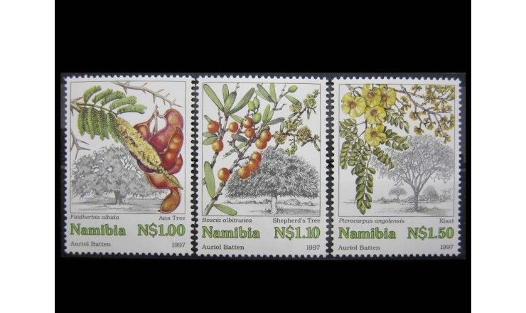 Намибия 1997 г. "Деревья"