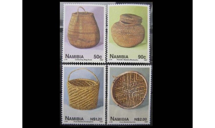 Намибия 1997 г. "Плетеные изделия"