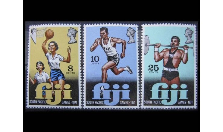 Фиджи 1971 г. "Южно-тихоокеанские спортивные игры, Папеэте"