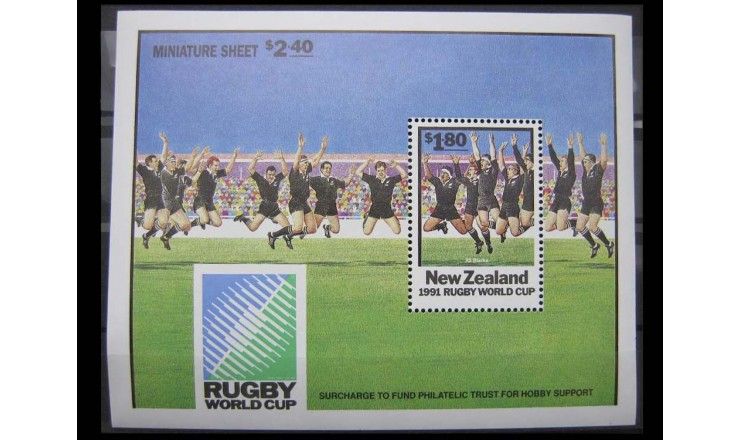 Новая Зеландия 1991 г. "Кубок мира по регби"