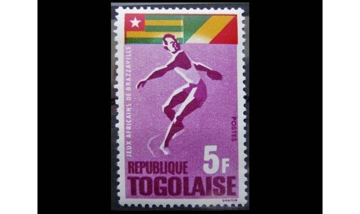 Того 1965 г. "Африканские игры в Бразавилле"
