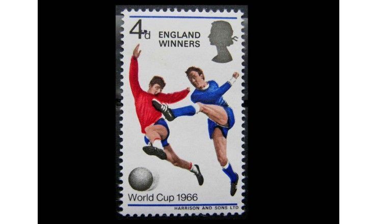 Великобритания 1966 г. "Победители Чемпионата мира по футболу"