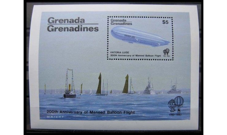 Гренада и Гренадины 1983 г. "200-летие авиации"