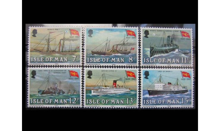 Остров Мэн 1980 г. "150 лет судоходной компании «Isle of Man Steam Packet Company»
